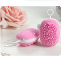 Cleaning Pad Mini Silicone Cleanser Wash Face Exfoliating brush silicone