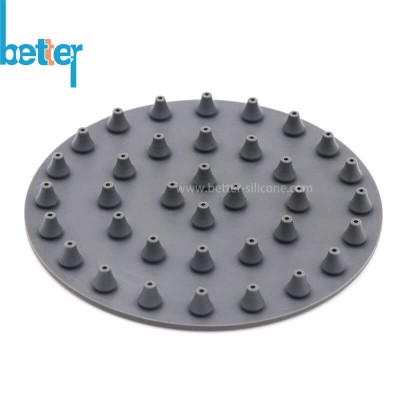 Square Silicone Rubber Shower Head Nozzles