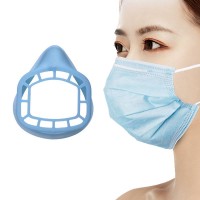 Silicone 3d Mask Bracket Reusable Inner Support For Comfortable Mask Wearing And Keep Breathing Well Protect Facial Make Up