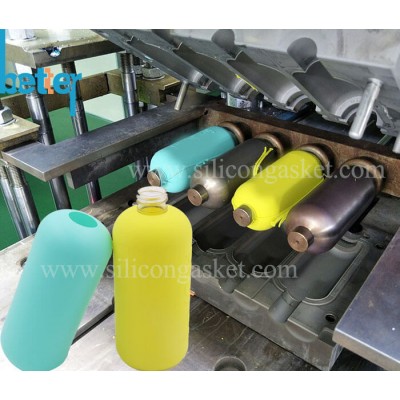 Custom Colorful Silicone Rubber Bottle & Handle & Pipe Sleeve