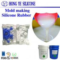 Chemical Silicone Rubber Raw Material, Silicone Rubber for Concrete Horse Statues, Decoration Gypsum Moldings